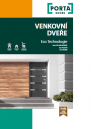 Katalog Venkovní dveře Porta Doors